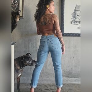 Denizen From Levi's Mid Rise Boyfriend Jeans Size 10 W30